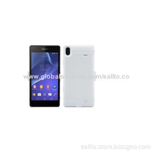 Power Battery Cases for Sony Xperia Z2, 3,500mAh Polymer Lithium BatteryNew